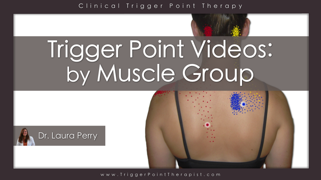 Trigger Point Videos by Muscle Group